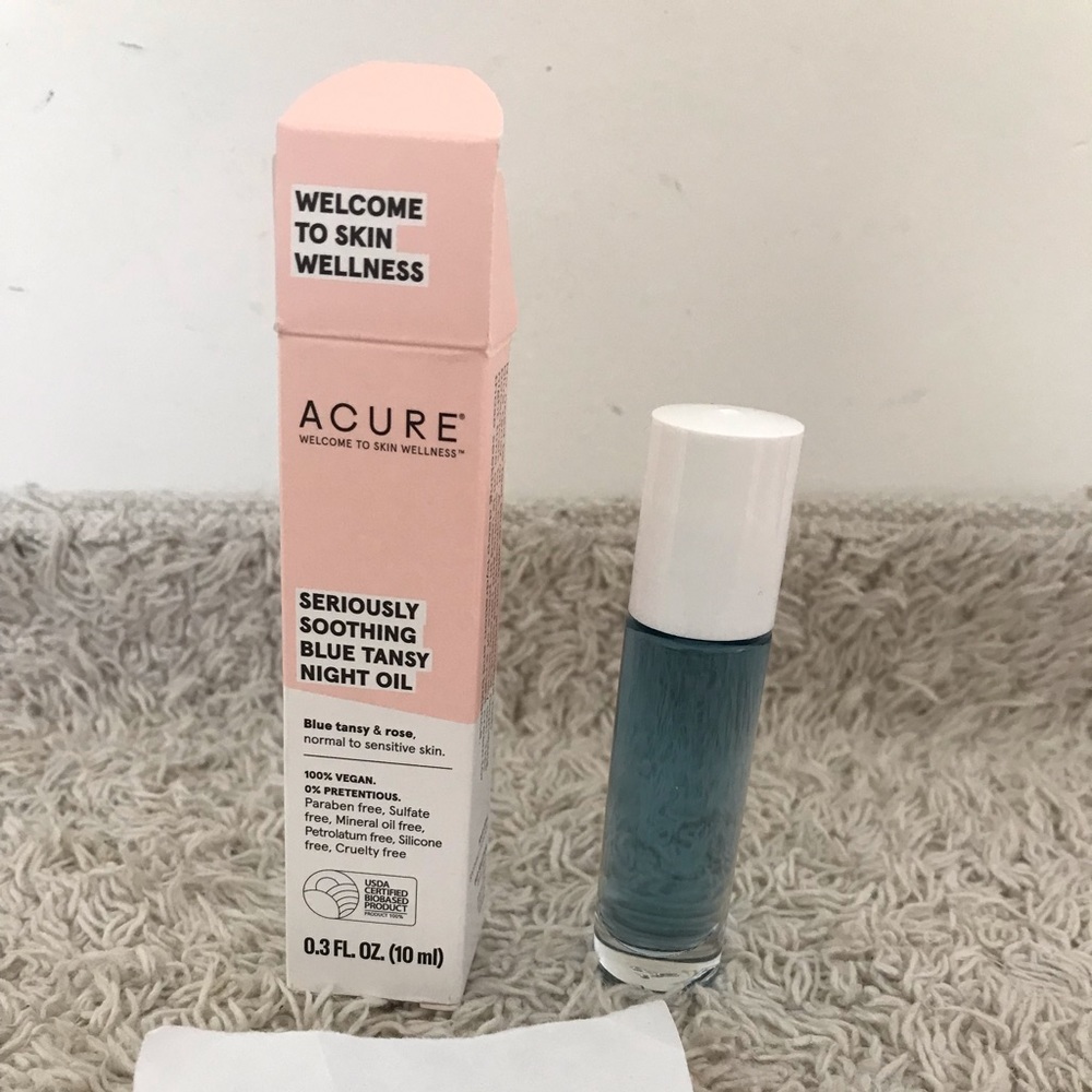 Acure Seriously Soothing Blue Tansy Night Oil